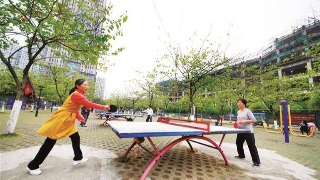 今年我市继续开展全民健身提升工程建设
将新增乒乓球桌等设施